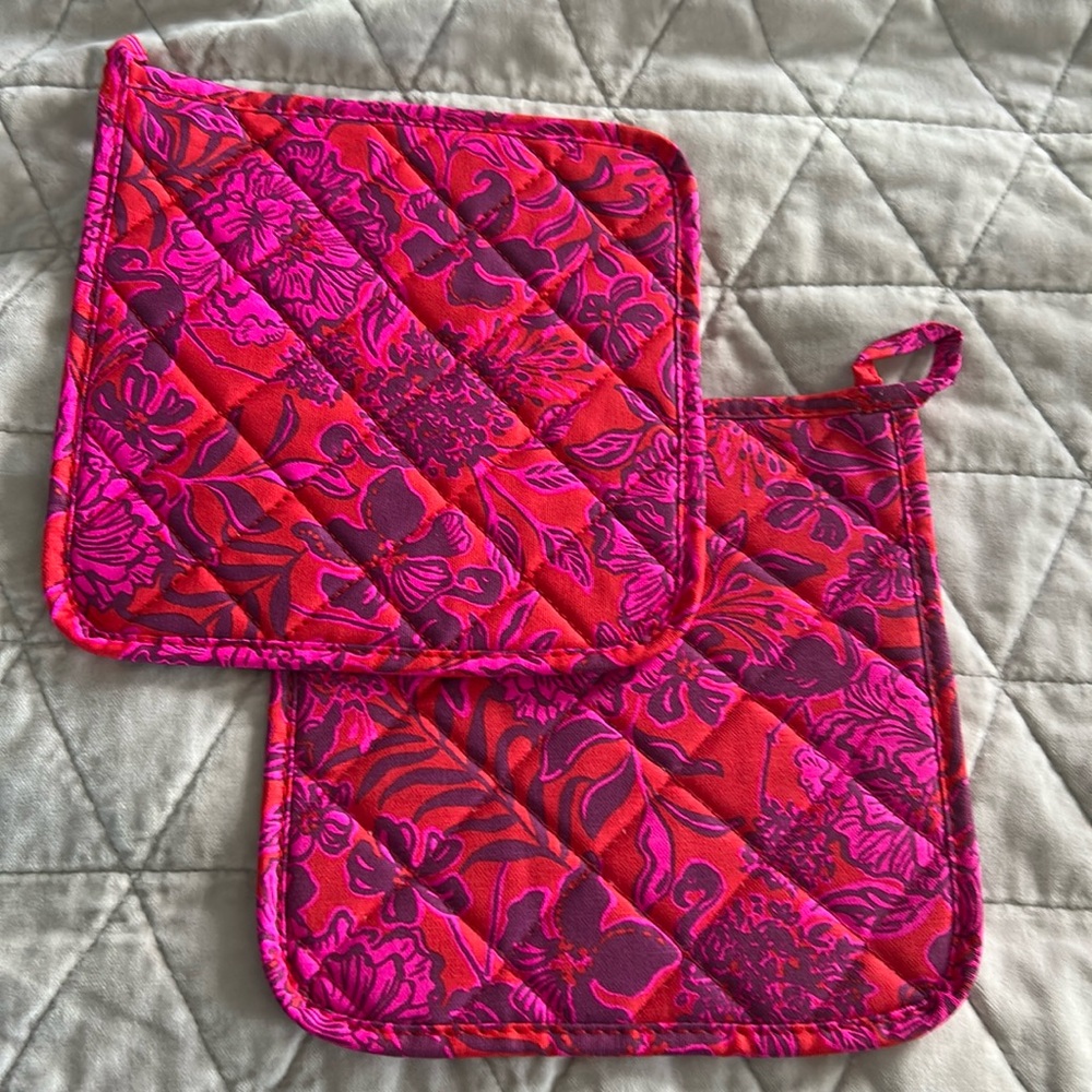 Lilly Pulitzer Hot Pads